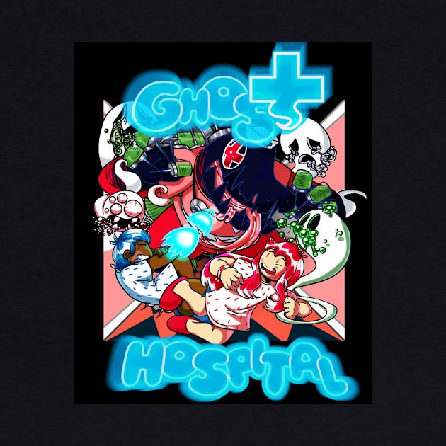 GHOST HOSPITAL- cropped cover by SpitBlaze